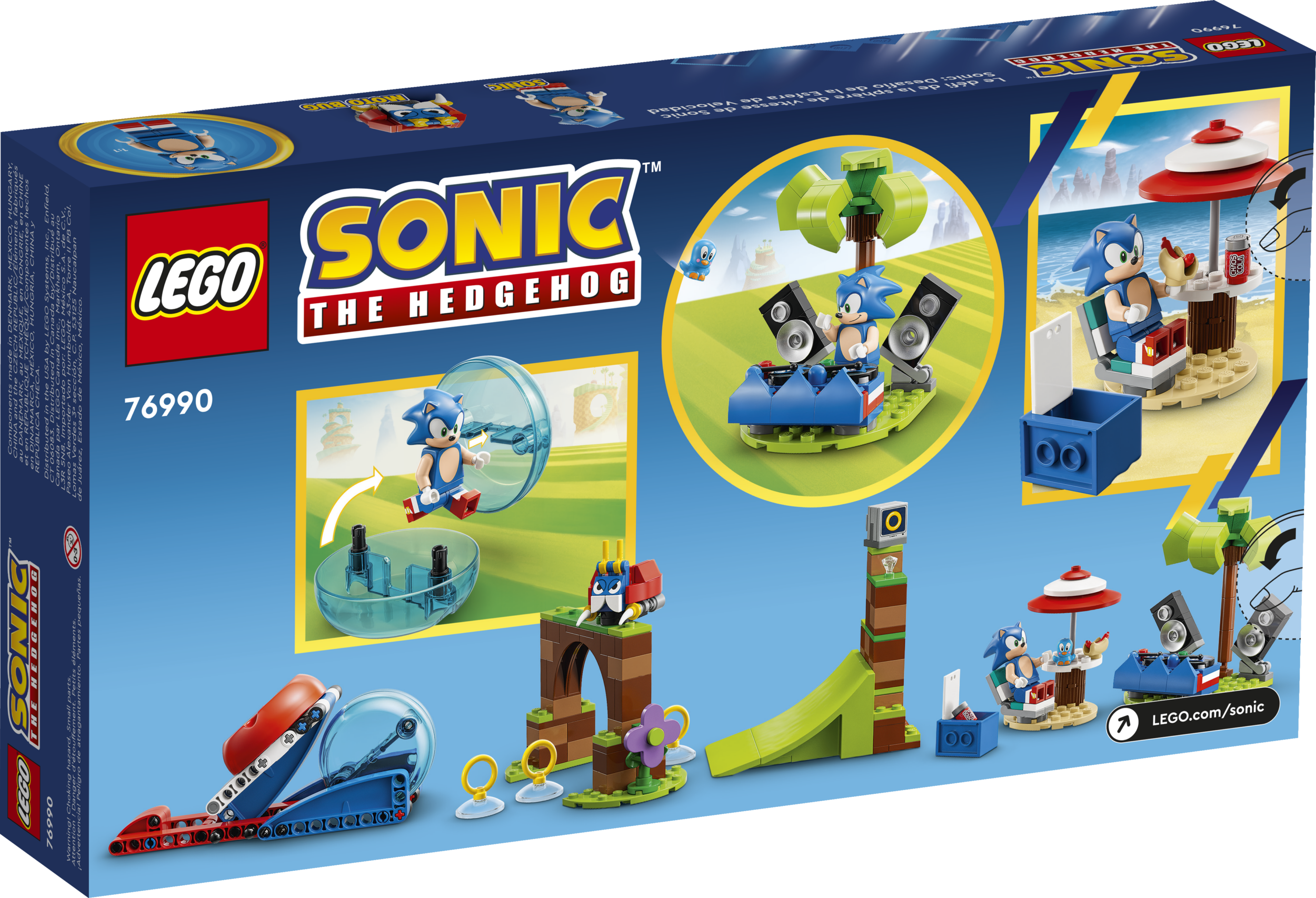 LEGO IDEAS - Sonic The Hedgehog: Green Hill Zone Modular Level Set