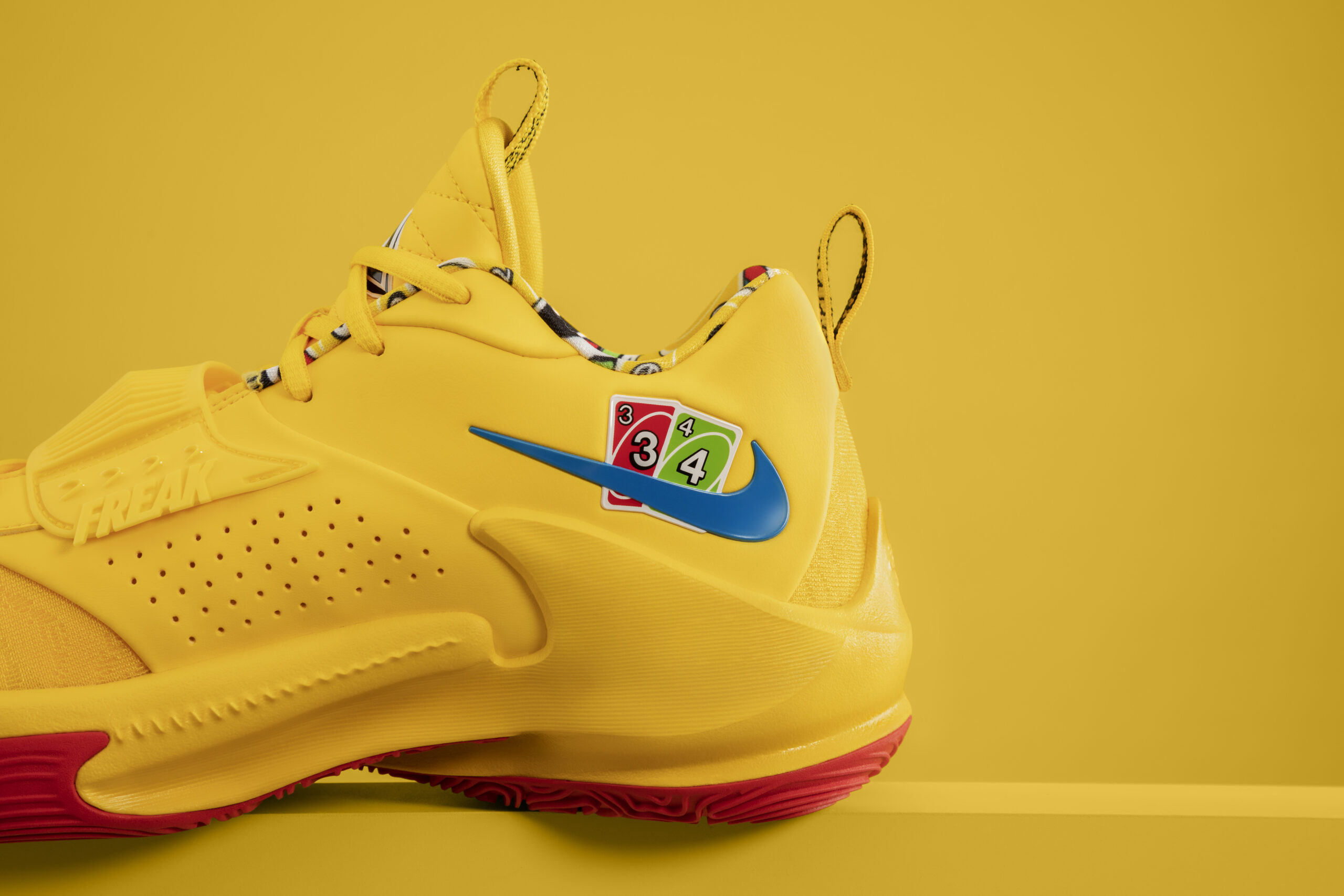 UNO x Nike collection with Giannis is a 'wild' motley of the cards