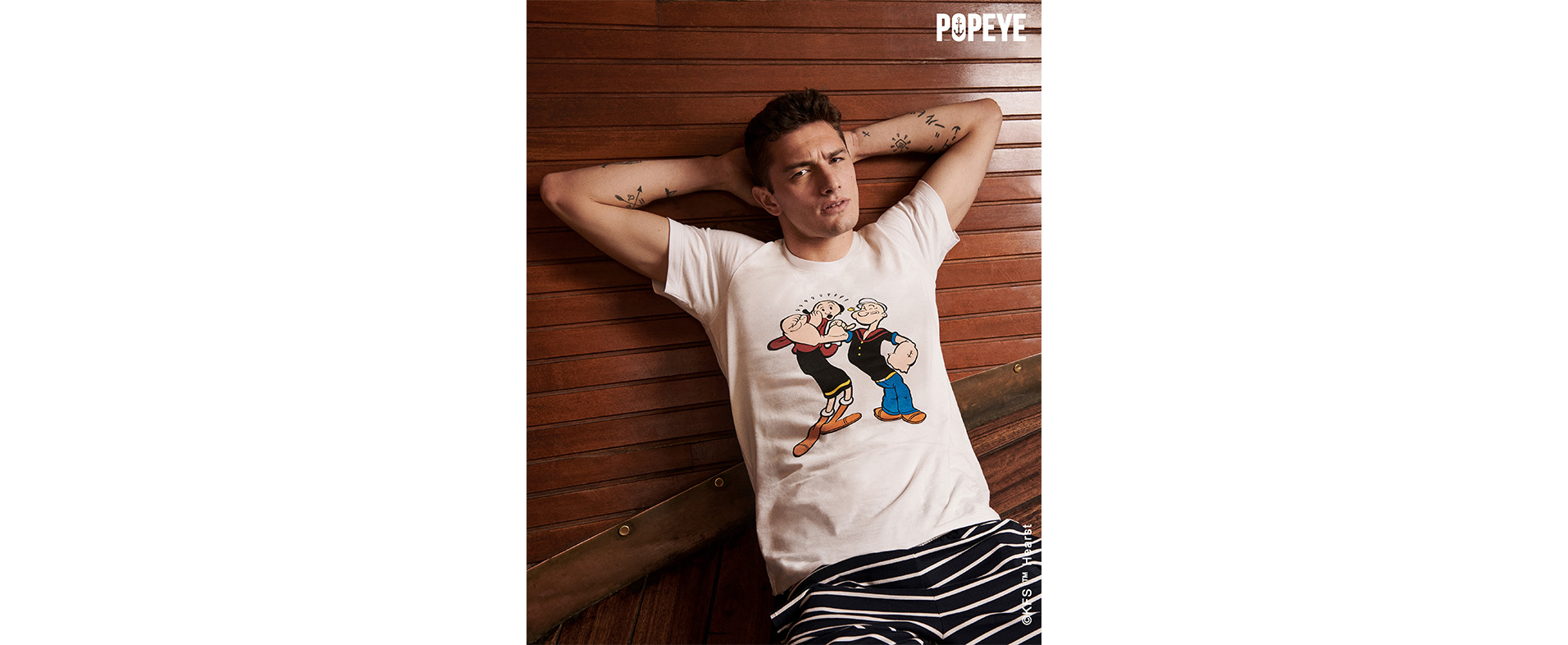 Popeye and Intimissimi Uomo Team Up For Spring/Summer 2022