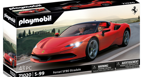 Playmobil dà il benvenuto al caso di licenza Ferrari con SF90 Stradale –