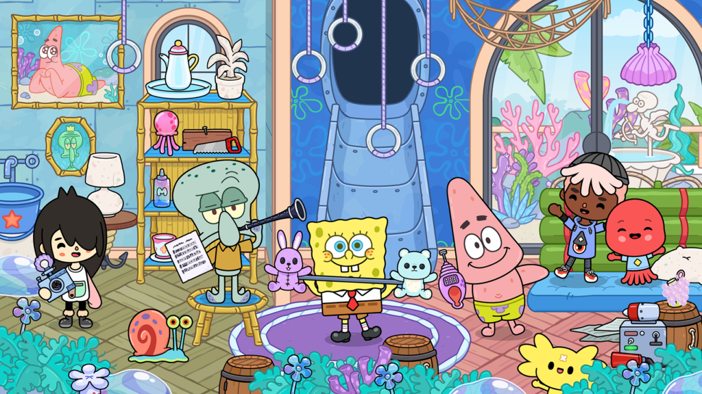 Spin Master's Toca Boca announces SpongeBob integration