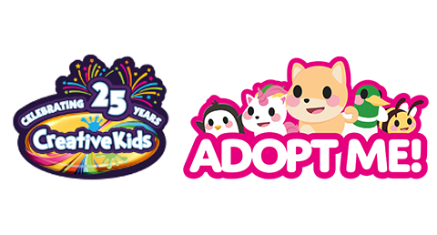 Creative Kids teams up with Uplift for Adopt Me! range