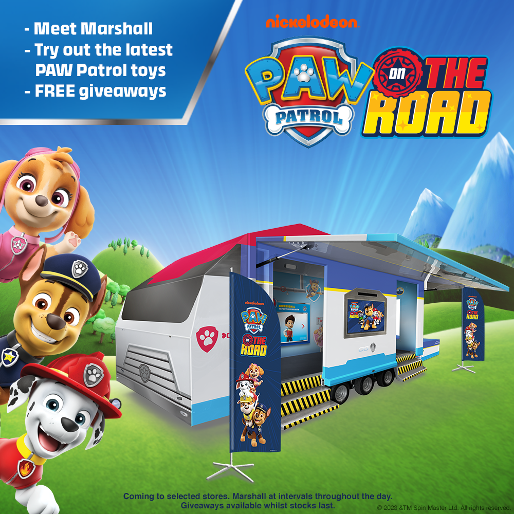 Paw Patrol on the road brings pup power to kids this summer 