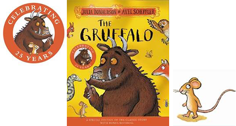 THE GRUFFALO - Children's book by Julia Donaldson and Axel Scheffler
