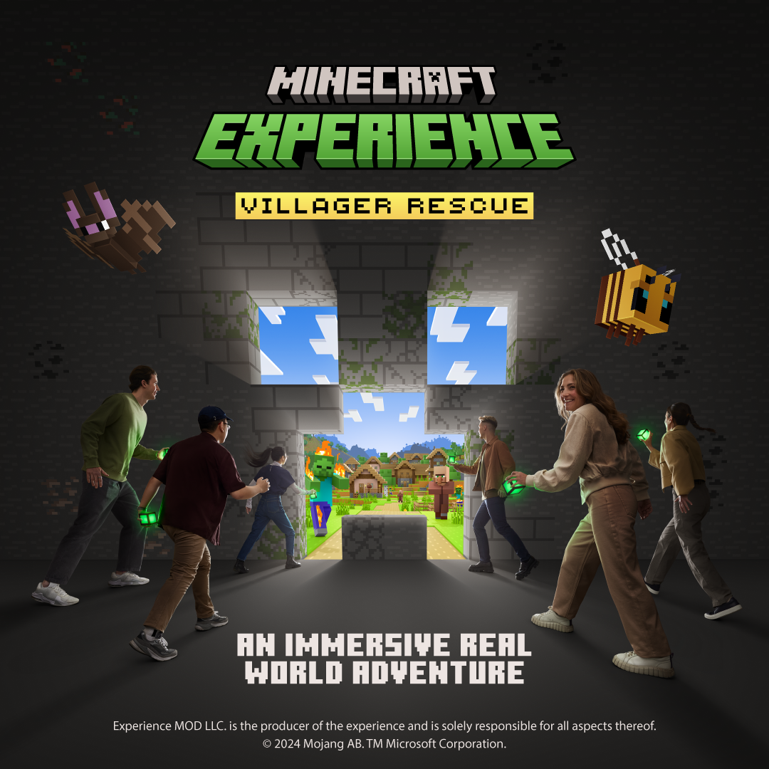 Minecraft Experience Villager Rescue Key Visual